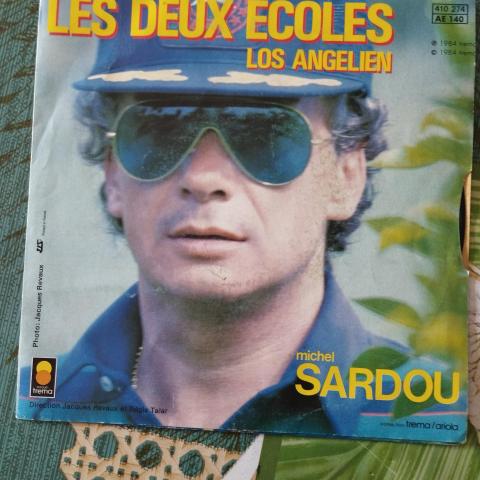 troc de  Disque vinyle 45T Michel Sardou - Los angelien, sur mytroc