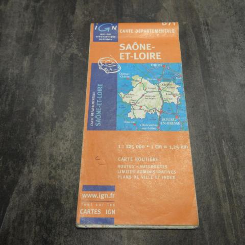 troc de  Carte Routière 71, sur mytroc