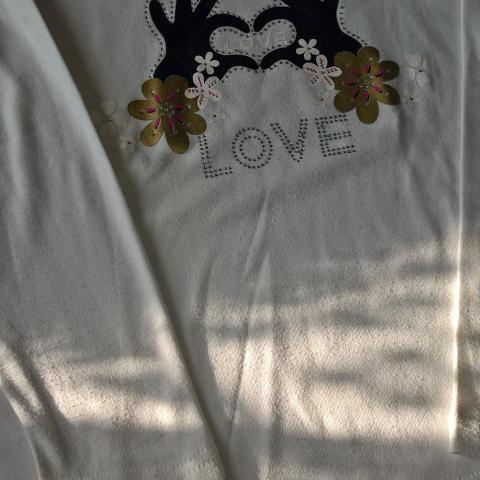 troc de  t-shirt manche longue taille 12 ans en bon état, sur mytroc