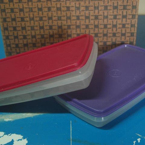 troc de  2 Tupperware rectangulaires, sur mytroc