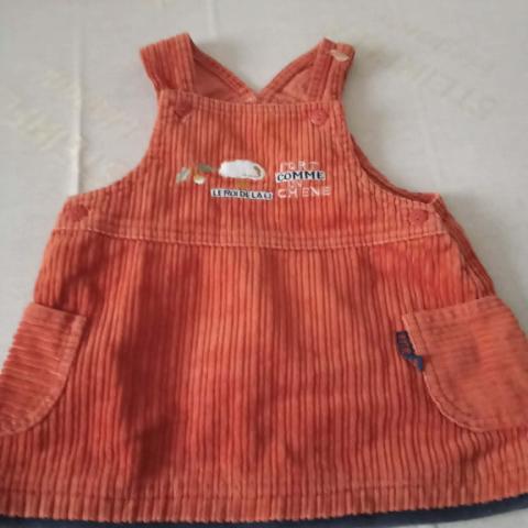troc de  Robe orange velours 1 an, sur mytroc