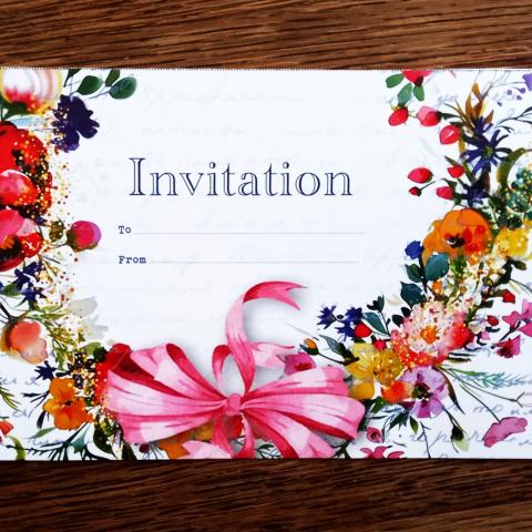 troc de  Carte postale d'invitation., sur mytroc