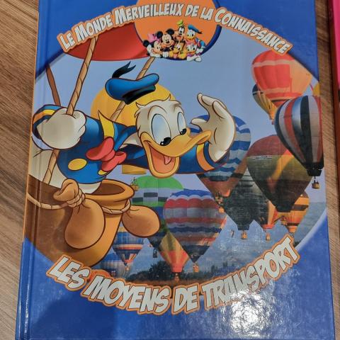 troc de  Livre Disney - les moyens de transports, sur mytroc