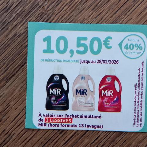 troc de  Bon de réduction MIR., sur mytroc
