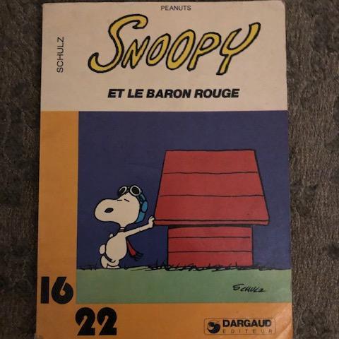 troc de  livre "Snoopy et le baron rouge", 1982, sur mytroc