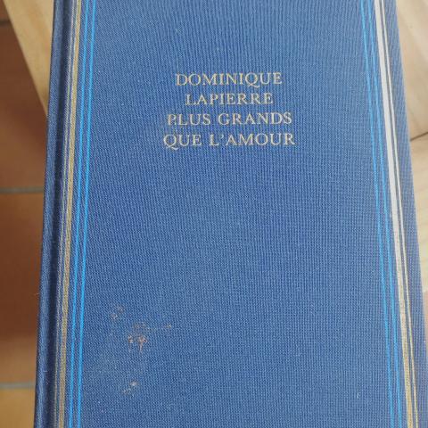 troc de  Livre- Plus grand que l'amour de Dominique Lapierre, sur mytroc