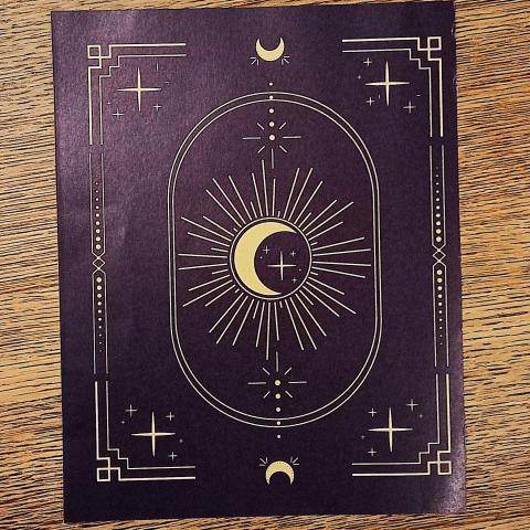 troc de  Papier créatif "Lune sacrée"., sur mytroc