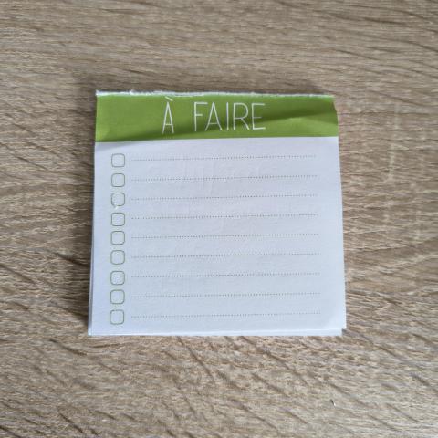troc de  Bloc note, sur mytroc