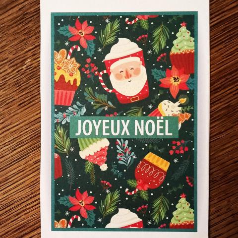 troc de  Carte "Joyeux Noël"., sur mytroc