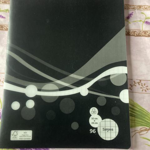 troc de  Cahier neuf 24 x 32 cm grands carreaux, sur mytroc