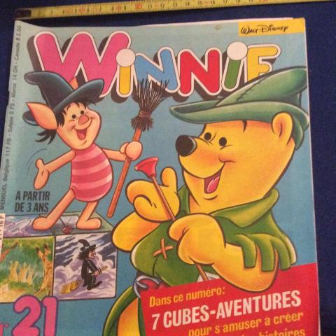 troc de  Revue Winnie n° 21 de juin 1987 22 x24,7 pour anniv. Ou ..., sur mytroc