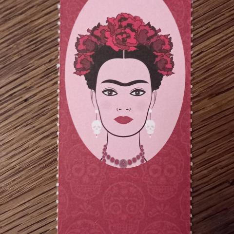 troc de  Marque-page recto/verso "Frida Kahlo"., sur mytroc