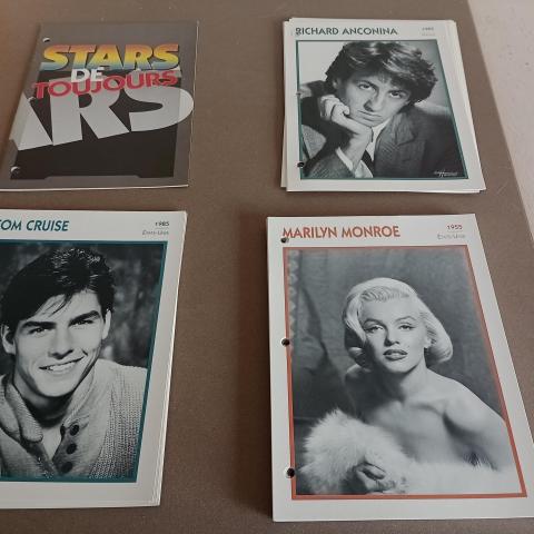 troc de  RESERVE ERIK 60 Fiches Acteurs, sur mytroc