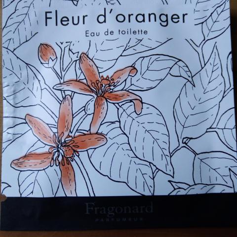 troc de  betti - Échantillon "fleur d'oranger" fragonard, sur mytroc