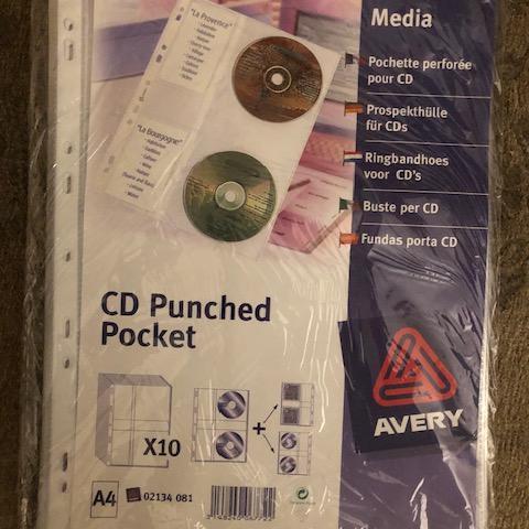 troc de  10 pochettes perforées A4 pour 2 CD, sur mytroc