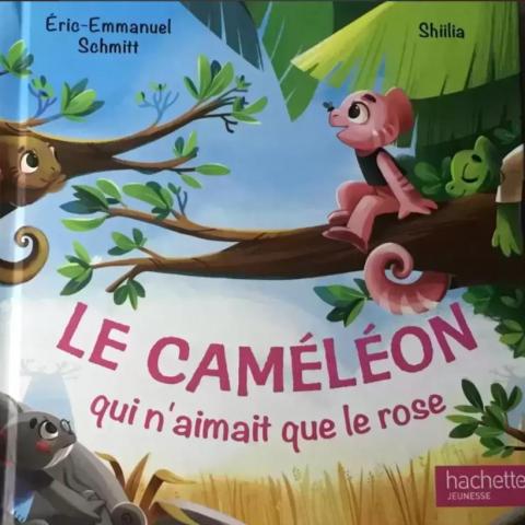 troc de  livre mc donald Le caméléon qui n’aimait que le rose, sur mytroc