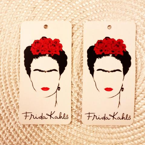 troc de  2 étiquettes "Frida KAHLO"., sur mytroc