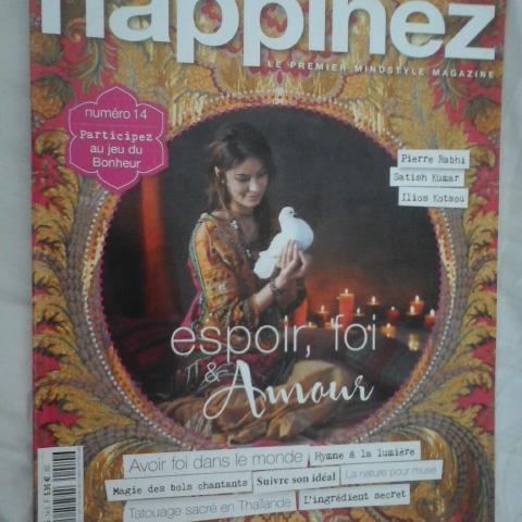 troc de  Magazine HAPPINEZ N° 14 - Espoir, foi & Amour, sur mytroc