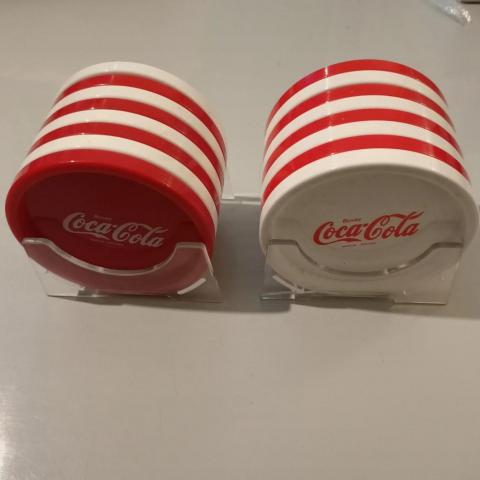 troc de  Dessous de verre vintage Coca-Cola + support, sur mytroc