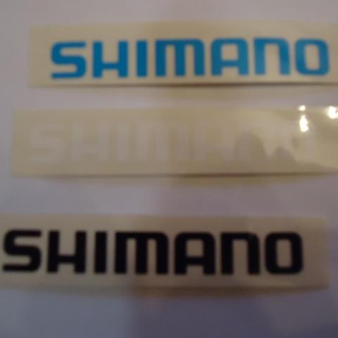troc de  Lot des 6 autocollants neufs Shimano, sur mytroc