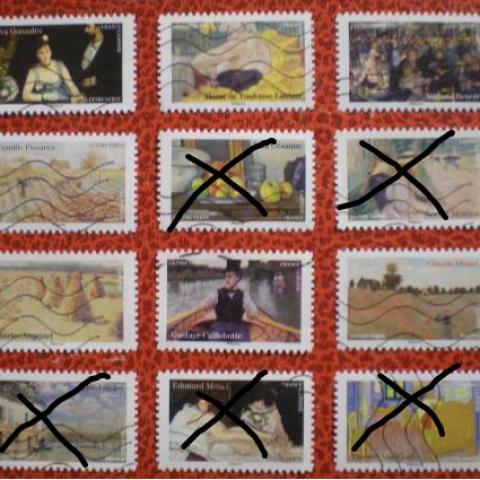 troc de  Rompu de Série 150 Ans Impressionnisme 2024 - 7/12, sur mytroc