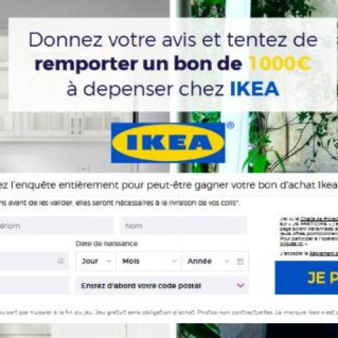 troc de  Obtenez un bon d'achat IKEA de 1 000 € maintenant !, sur mytroc