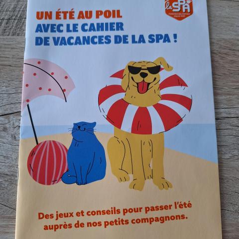 troc de  petit cahier de vacances SPA, sur mytroc