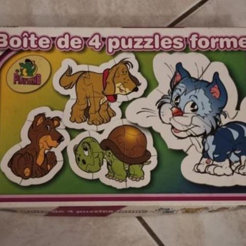 troc de  Boîte de 4 puzzles, sur mytroc