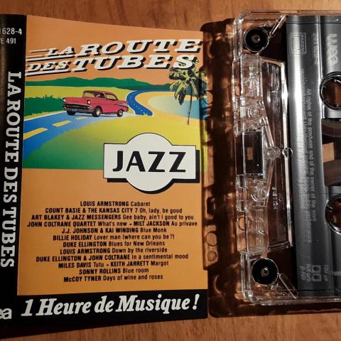 troc de  Cassette audio "route des tubes  Jazz", sur mytroc