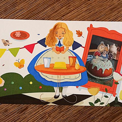 troc de  Image "Alice au pays des merveilles"., sur mytroc