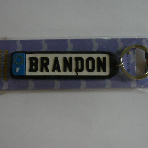 troc de  Porte clés prénom Brandon, sur mytroc