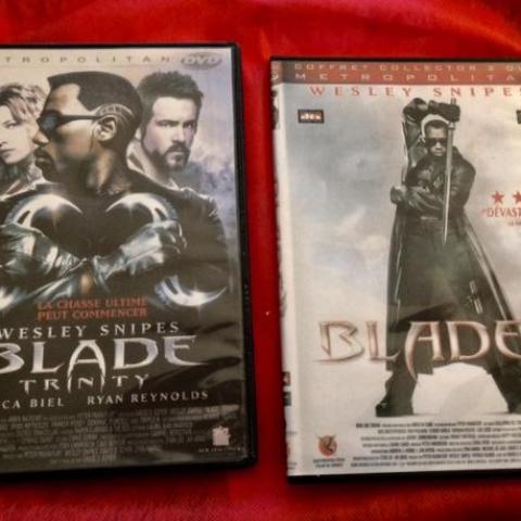 troc de  2 DVD films Blade 2 & 3 - Wesley Snipes, sur mytroc