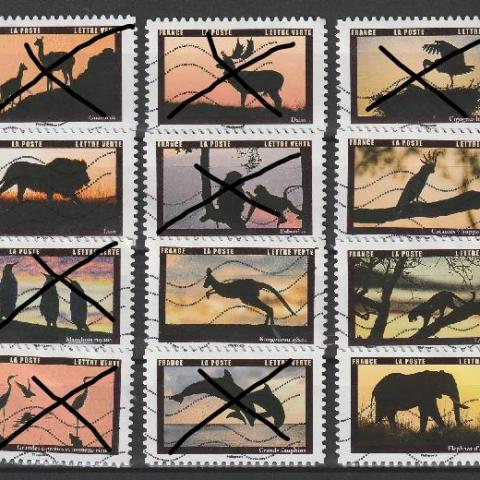 troc de  Attribué Rompu de Série Animaux Crépuscule 2022 - 5/12, sur mytroc