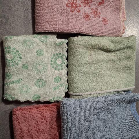 troc de  Lot petits carrés Microfibre, sur mytroc