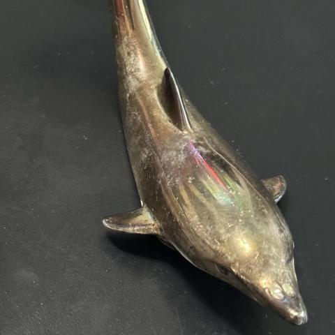troc de  Decapsuleur dauphin métal argenté, sur mytroc