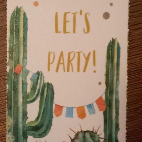 troc de  Carte "Let's party !"., sur mytroc