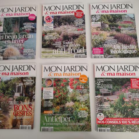 troc de  Lot de 6 magazines MON JARDIN & ma maison, sur mytroc