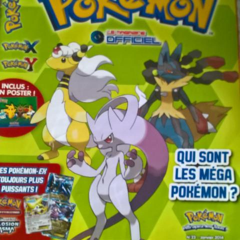 troc de  magazine pokemon en bon etat, sur mytroc