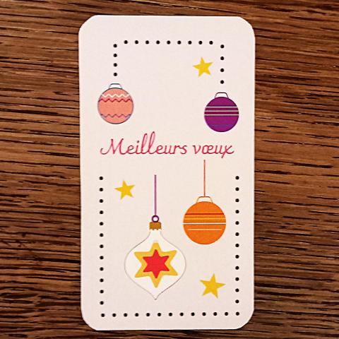 troc de  Petite carte "Meilleurs voeux"., sur mytroc