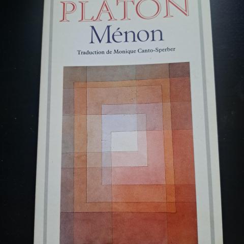 troc de  Livre Platon Menon, sur mytroc