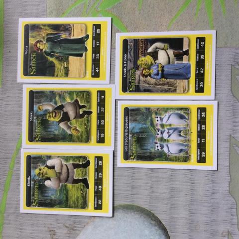 troc de  Shrek carte Dreamworks carrefour 1,4, 5, 12,18, sur mytroc