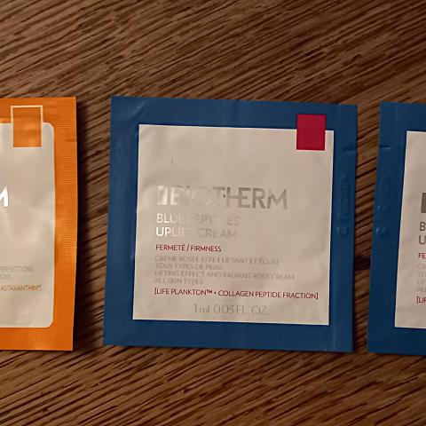 troc de  3 échantillons BIOTHERM. RÉSERVÉS., sur mytroc