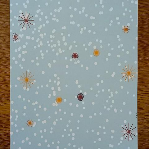 troc de  Papier créatif "Neige et flocons"., sur mytroc