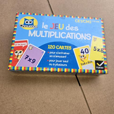 troc de  Reserve Jeu des multiplications, sur mytroc