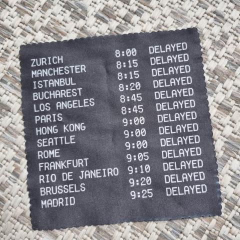 troc de  Lingette microfibre voyages, sur mytroc