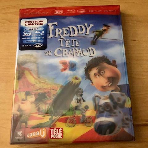 troc de  Coffret Freddy tête de Crapaud [Combo Blu-Ray 3D + DVD- neuf sous blister, sur mytroc