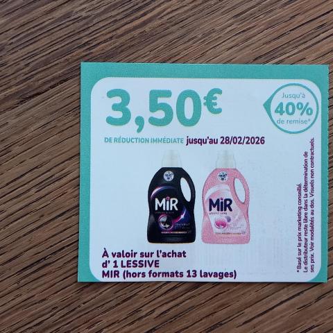 troc de  Bon de réduction MIR., sur mytroc