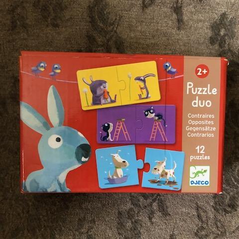 troc de  Puzzle duo Djeco bon état, sur mytroc