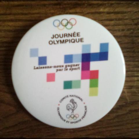 troc de  Grand badge sur jeux olympiques, sur mytroc