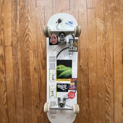 troc de  échanger une guitare contre un skate Element, sur mytroc